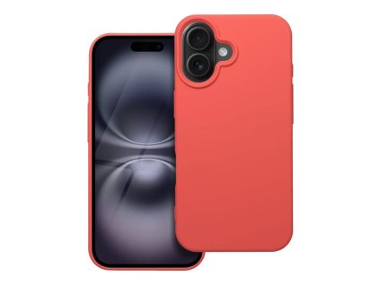 Silikonový obal broskvový (iPhone 16 Plus)