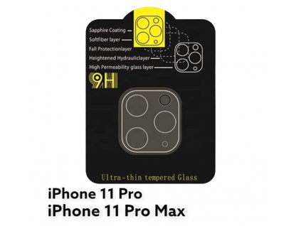 Tvrzené sklo na fotoaparát iPhone 11 Pro a 11 Pro Max