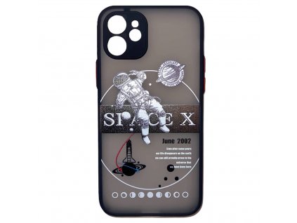 Space X vesmírný ochranný TPU/PC kryt (iPhone 12 mini)