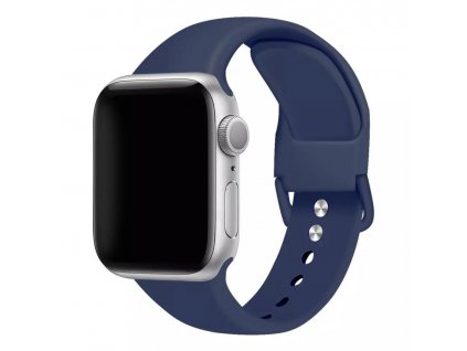 Apple Watch silikonový tmavě modrý pásek