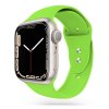 Silikonový řemínek na Apple Watch 38/40/41mm světle zelený