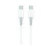 Oboustranný USB-C nabíjecí kabel 100W bílý