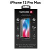 Sklo SWISSTEN Ultra Durable 3D Full Glue Glass Apple iPhone 12 Pro Max černé