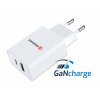 SWISSTEN cestovní adaptér do zásuvky USB-A + USB-C 30W
