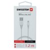 SWISSTEN Datový kabel TPE USB / Lightning MFi  1,2m bílý