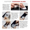 SWISSTEN RAPTOR Diamond ultra clear 3D temperované sklo pro Apple iPhone 7/8/SE 2020/SE 2022 černé