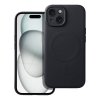 Silikonový kryt s MagSafe pro iPhone 15 Plus černý