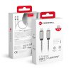 Forcell Ocelový nabíjecí kabel USB-C/Lightning 27W 1m stříbrný (C238)
