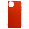 Červený odolný silikonový obal pro iPhone 12