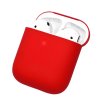 Červeně silikonové pouzdro na AirPods 1. a 2. generace