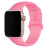 Silikonový řemínek na Apple Watch 42/44/45mm růžový
