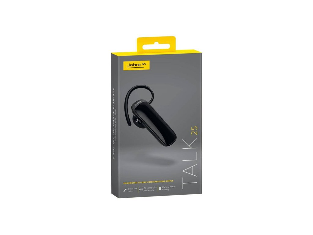 Jabra Talk 25 SE Bluetooth HF Black - MobileFix.cz - Náhradní díly pro ...