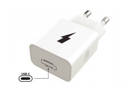 Síťový adaptér Winner Group 1xUSB-C/PD 20W/5V-9V-12V