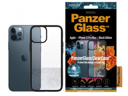PanzerGlass ClearCase (Black Edition) pro Apple iPhone 12 Pro Max