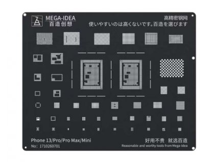 Qianli šablona pro reballing iPhone 14/14P/14Pro/14PM