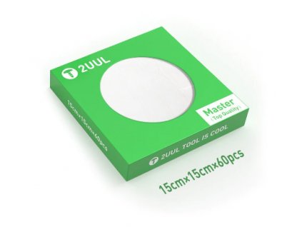 2UUL CL-02 Čistící hadříky 15x15 cm 60 kusů