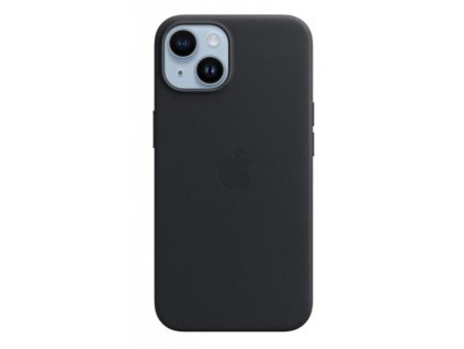 Apple Leather Case with MagSafe Midnight - iPhone 14 Plus