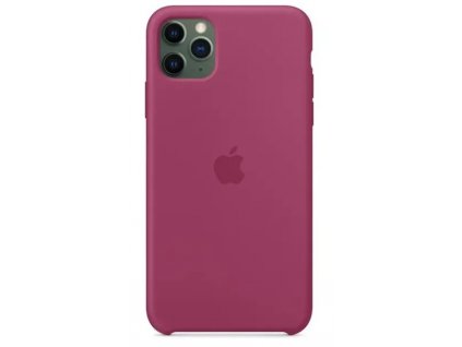 Apple Silicone Case Pomegranate - iPhone 11 Pro Max