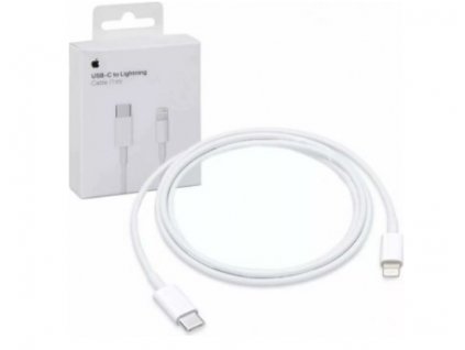 USB-C/Lightning kabel - 1m bílá blistr