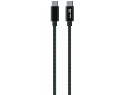 Datový kabel USB-C/USB-C 0,5 m, černá