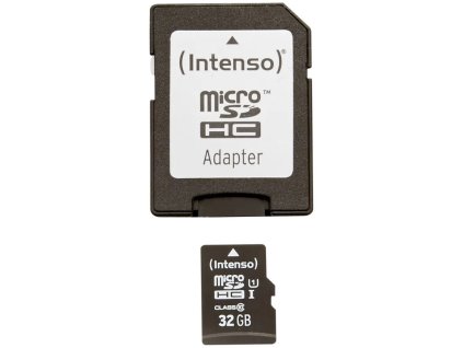 Intenso 32GB micro SDXC Premium UHS-I + adaptér