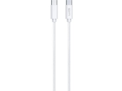 Datový kabel USB-C / USB-C 2 m, bílá