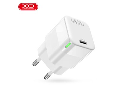 Napájecí adaptér XO-CE06 30W, PD USB-C (Bílá)