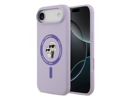 Karl Lagerfeld Liquid Silicone Karl and Choupette MagSafe pro iPhone Air