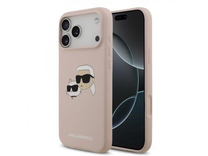Karl Lagerfeld Liquid Silicone Double Heads MagSafe pro iPhone 17/18 Pro Max