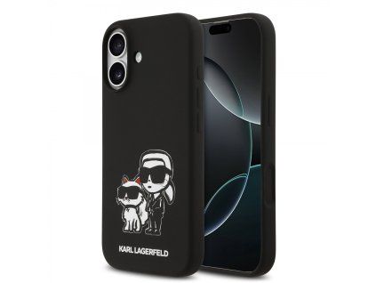 Karl Lagerfeld Liquid Silicone K&CH Sketch MagSafe Kryt pro iPhone 17