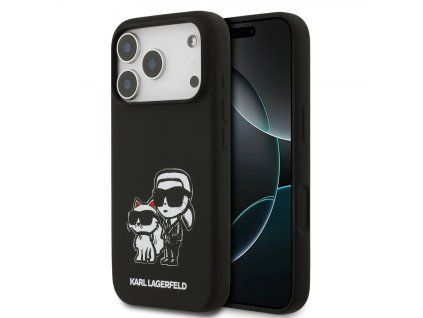Karl Lagerfeld Liquid Silicone K&CH Sketch MagSafe kryt pro iPhone 17 Pro