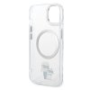Karl Lagerfeld MagSafe Kompatibilní Kryt IML Karl and Choupette NFT pro iPhone 14 Plus Transparent