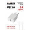 Síťový adaptér Winner Group 1xUSB-C/PD 20W/5V-9V-12V s kabelem