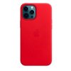 Apple Leather Case with MagSafe Scarlet - iPhone 12 Pro Max