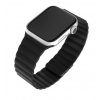 Silikonový řemínek FIXED Magnetic Strap s magnetickým zapínáním pro Apple Watch 38/40/41mm, černý
