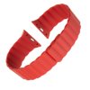 Silikonový řemínek FIXED Magnetic Strap s magnetickým zapínáním pro Apple Watch 38/40/41mm, červený