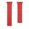 Silikonový řemínek FIXED Magnetic Strap s magnetickým zapínáním pro Apple Watch 38/40/41mm, červený