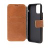 Kožené pouzdro typu kniha FIXED ProFit pro Apple iPhone 12 Pro Max, hnědé
