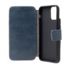 Kožené pouzdro typu kniha FIXED ProFit pro Apple iPhone 13 Pro Max, modré