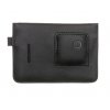 Kožená peněženka FIXED Smile Coins se smart trackerem FIXED Smile PRO, černá