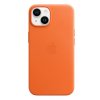 Apple Leather Case with MagSafe Forest Orange - iPhone 14