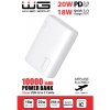 Powerbanka 10000 mAh/ultra small/bílá/QC3.0 and PD output+input