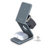 Bezdrátová nabíječka WG 39 Tower of Charge 3v1 20W (Šedá)