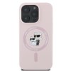Karl Lagerfeld Liquid Silicone Karl and Choupette MS IP 16 Pro Pink
