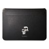 Karl Lagerfeld Saffiano Karl and Choupette Obal na Notebook 13/14" Black