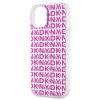 DKNY PC/TPU Repeat Pattern Zadní Kryt pro iPhone 15 Pink