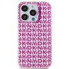 DKNY PC/TPU Repeat Pattern Zadní Kryt pro iPhone 15 Pro Max Pink