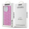 DKNY PC/TPU Repeat Pattern Zadní Kryt pro iPhone 15 Pro Max Pink