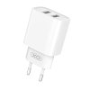 Síťová nabíječka XO-CE02 10W s kabelem USB-A / Micro USB (Bílá)