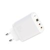 Napájecí adaptér XO-CE04 65W, 2x PD USB-C + QC 3.0 USB-A (Bílá)